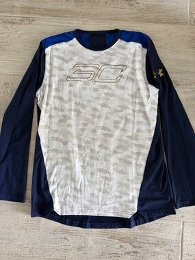 Under Armour SC Steph Curry Camo Long Sleeve Performance Top